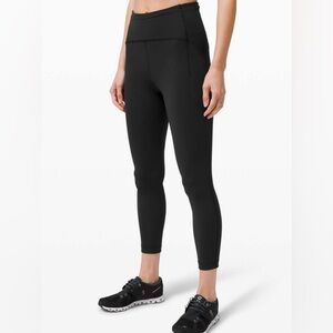 Lululemon Swift Speed High-Rise Tight *25" Black Size 6